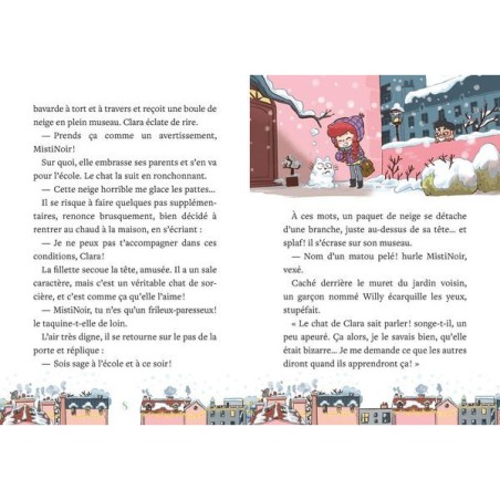 Roman de l'Avent Le Noël de Clara la petite sorcière - Auzou