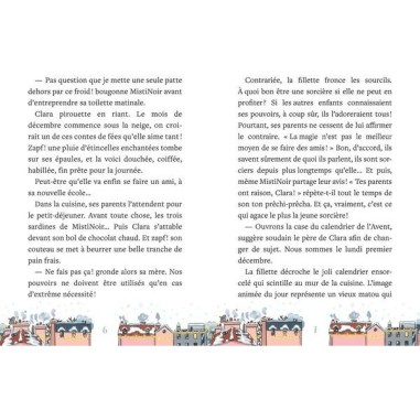 Roman de l'Avent Le Noël de Clara la petite sorcière - Auzou