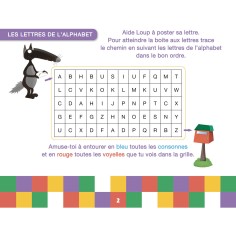 Mon français au cp avec loup - Auzou 2