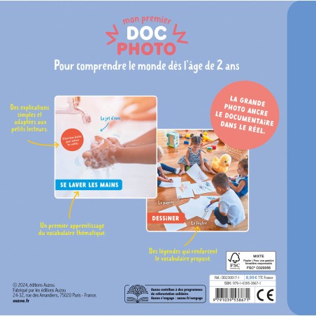 Mon premier doc photo - Ma journée - Auzou