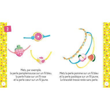 Ma petite accumulation de bracelets fluos - Auzou