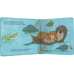 Mes premiers puzzles - Sous l'eau avec kimy la loutre - Auzou 2