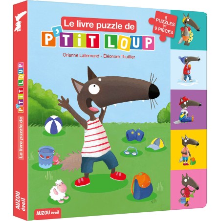 Mes premiers puzzles - Les puzzles de p'tit loup - Auzou