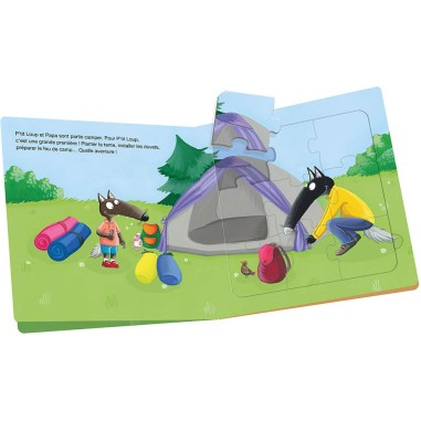 Mes premiers puzzles - Les puzzles de p'tit loup - Auzou