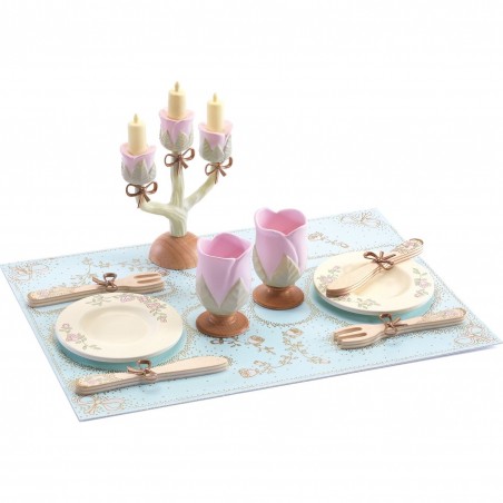 Dinette en bois Princesse. - Djeco