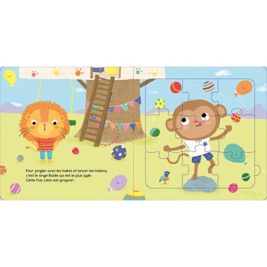 Mes premiers puzzles - Leon est grognon - Auzou