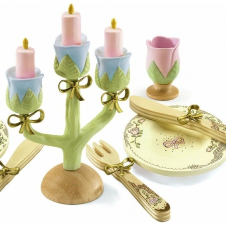 Dinette en bois Princesse. - Djeco