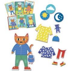 Mon petit coffret aimanté - Je m'habille - Auzou 2