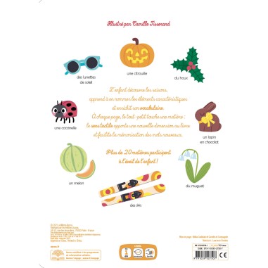 Mes premières saisons à toucher - Auzou