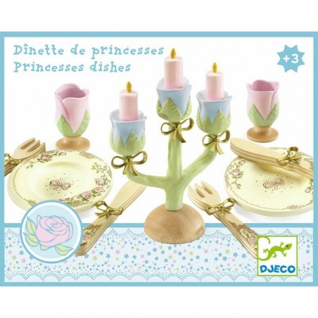 Dinette en bois Princesse. - Djeco