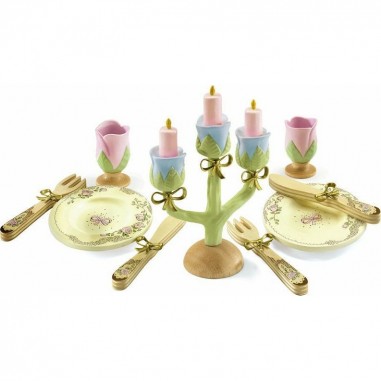 Dinette en bois Princesse. - Djeco