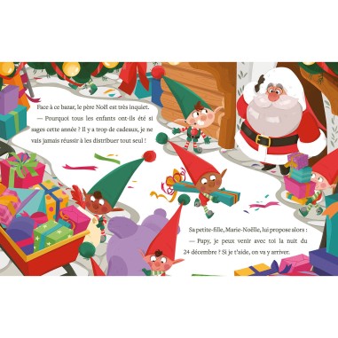 Mon premier roman de l'avent - Le concours du père noël - Auzou