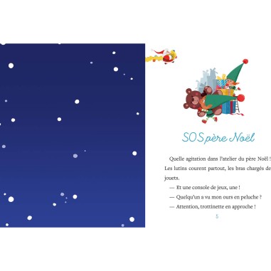 Mon premier roman de l'avent - Le concours du père noël - Auzou