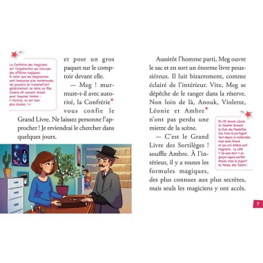 Le club des pipelettes - Tome 7 le grand livre des sortileges - Auzou