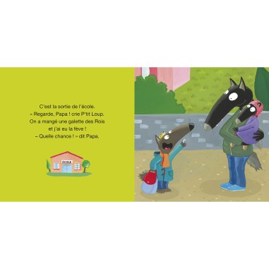 P'tit loup est le roi de la galette - Auzou