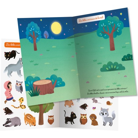 500 autocollants - Bébés animaux - Auzou