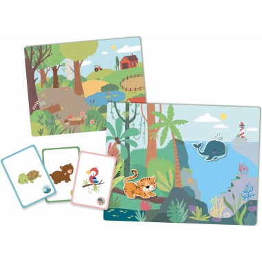 Mon petit coffret aimanté - Les bébés animaux - Auzou