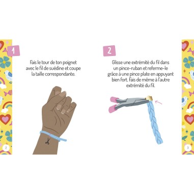 Mon superbe bijou : Mes 2 bracelets d'amitié - Auzou