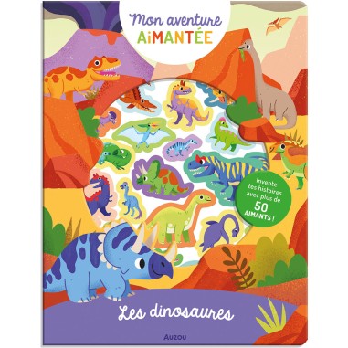 Mon aventure aimantée - Les dinosaures - Auzou