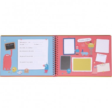 Album photo - Souvenirs d'école - Les Schmouks - Moulin Roty