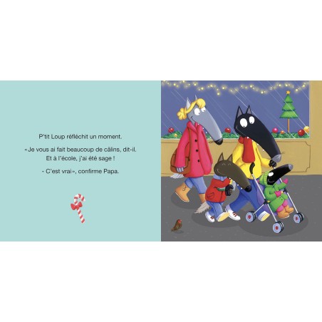 P'tit loup attend le père noël - Auzou