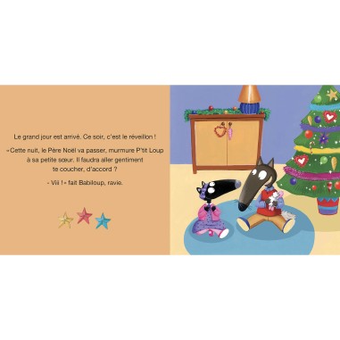 P'tit loup attend le père noël - Auzou