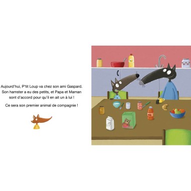 P'tit loup a un animal de compagnie - Auzou