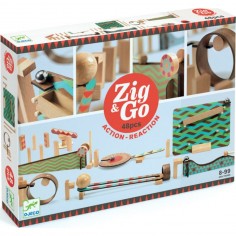 Circuit billes et dominos Zig & Go - Big Boum Wall - Djeco