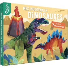 Mes dinosaures à construire - Auzou