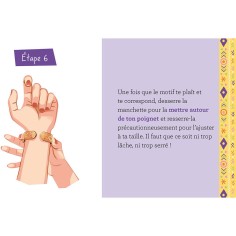 Mon superbe bijou - Ma jolie manchette tressée - Auzou 2