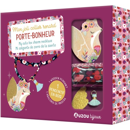 Mon magnifique collier renard porte-bonheur - Auzou