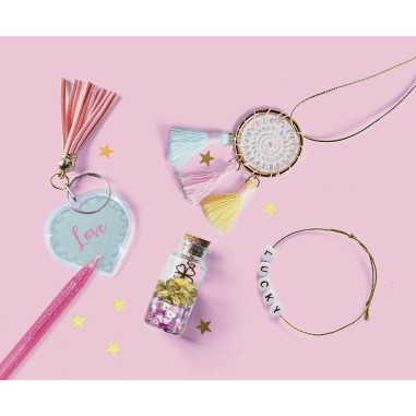 Mon coffret d'artiste - Mes porte-bonheur brillants - Auzou