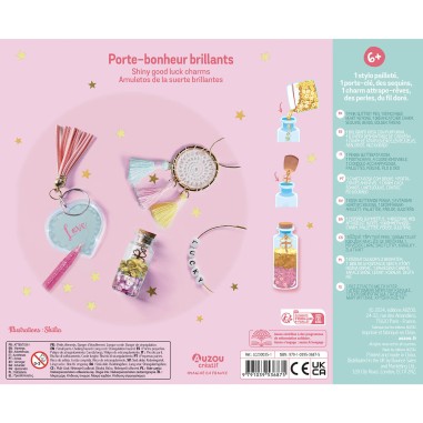 Mon coffret d'artiste - Mes porte-bonheur brillants - Auzou