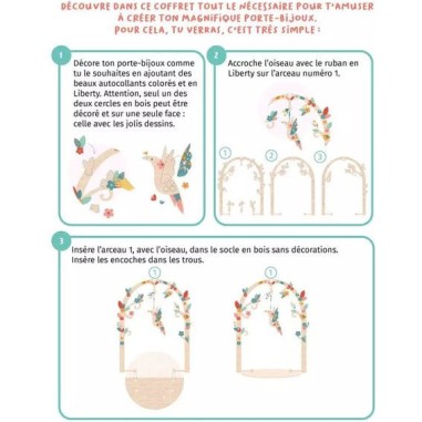 Mon joli porte bijoux en bois - Auzou