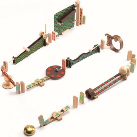 Circuit billes et dominos Zig & Go - Big Boum Wall - Djeco