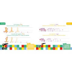 Livre ardoise - Les lettres minuscules avec Loup - Auzou 2