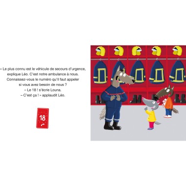 P'tit Loup veut devenir pompier - Auzou