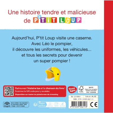 P'tit Loup veut devenir pompier - Auzou