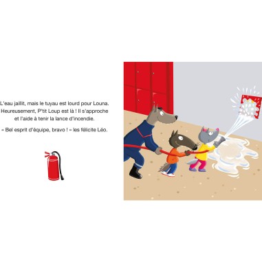 P'tit Loup veut devenir pompier - Auzou