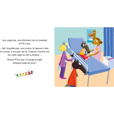 P'tit loup va à l'hôpital - Auzou