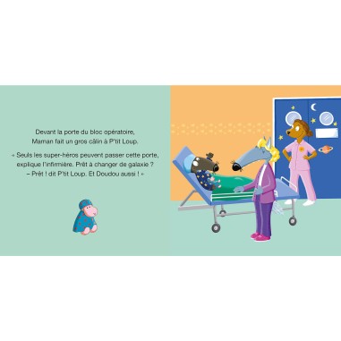 P'tit loup va à l'hôpital - Auzou