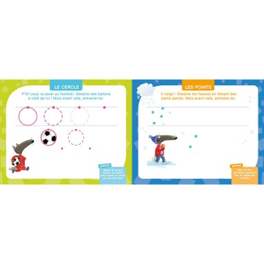 P'tit loup - Les premières formes - Auzou