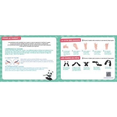 L'école des pandas - Mes premiers tracés - Auzou