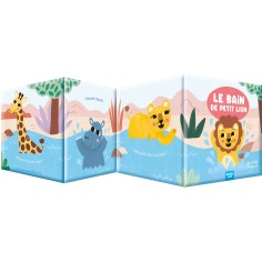 Coffret Mon premier livre de bain : Dans la savane - Auzou 2