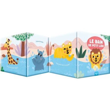 Coffret Mon premier livre de bain : Dans la savane - Auzou