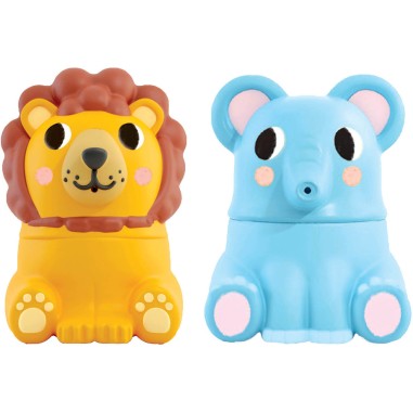 Coffret Mon premier livre de bain : Dans la savane - Auzou