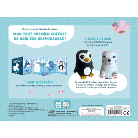 Mon premier coffret de bain éco-responsable by Michelle Carlslund - Auzou