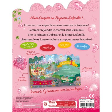 Mon roman enigme - Le royaume dubazar - Mousse aux abris ! - Auzou