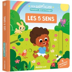 Mon anim'agier - Premiers apprentissages - Les 5 sens - Auzou