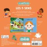Livre Mon Anim'agier les 5 sens - Auzou